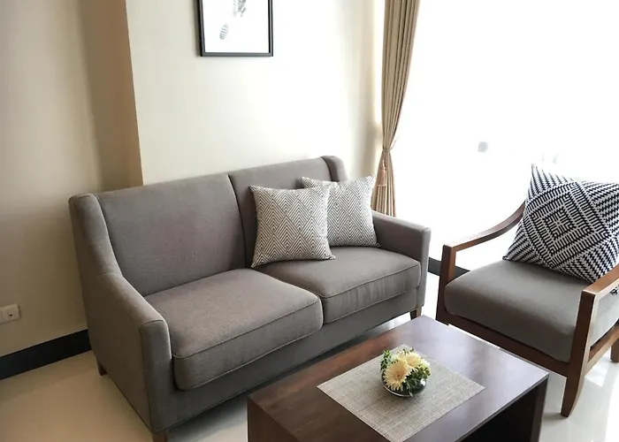 아파트호텔 Cebu Cozy Ocean View 1br,17th,pool,wifi,mactan 3*
