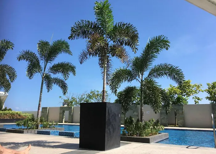 Cebu Cozy Ocean View 1br,17th,pool,wifi,mactan 막탄